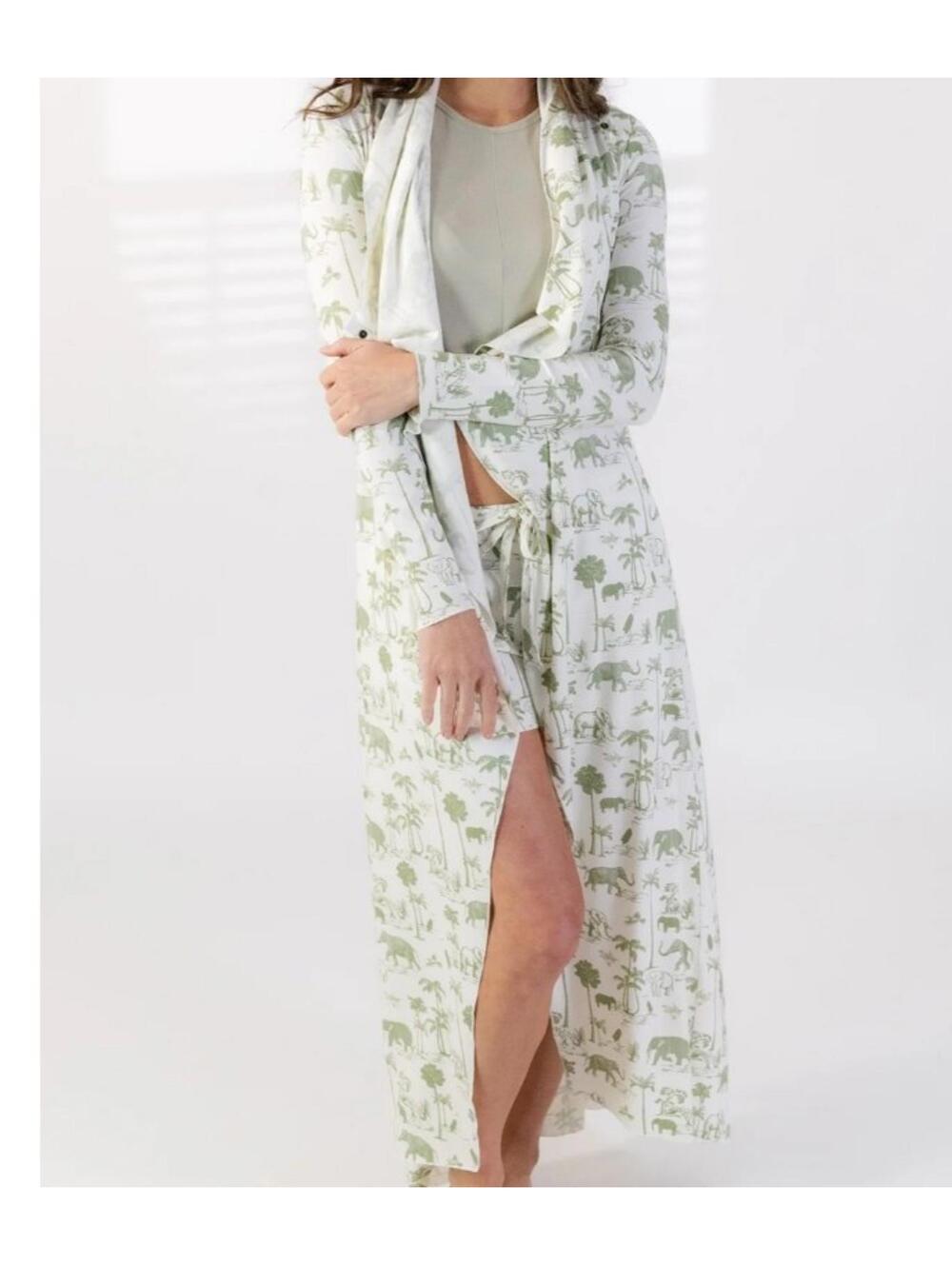Womens robe bamboo modal